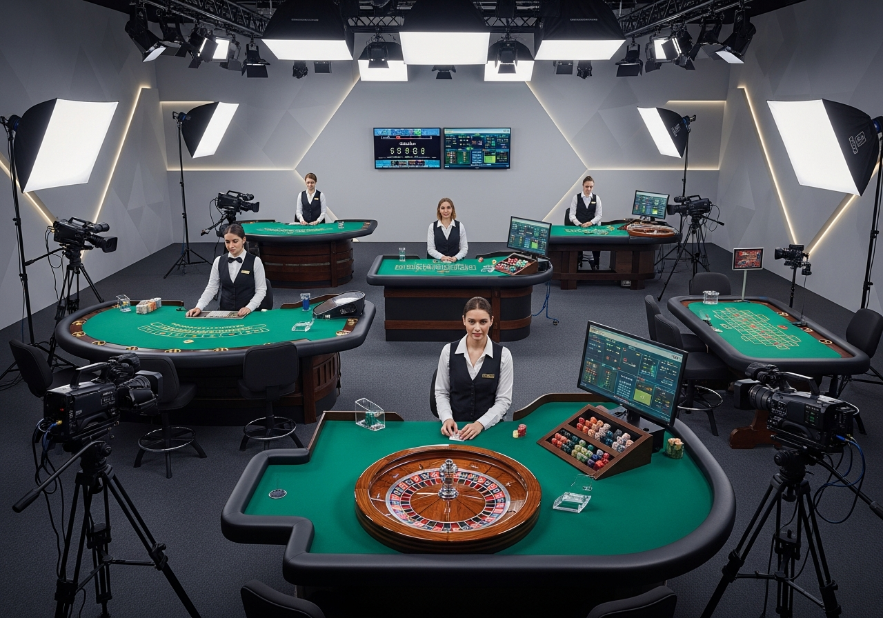 Live Dealer Studio Locations Serving the Market